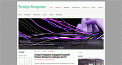 Desktop Screenshot of paradigm-consultant.com